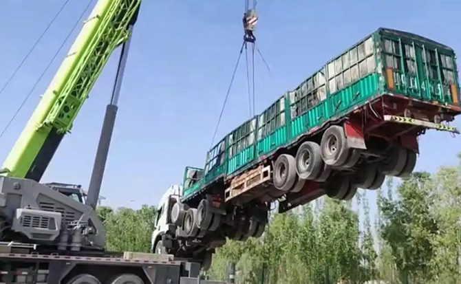 茂南区道路脱困救援案例